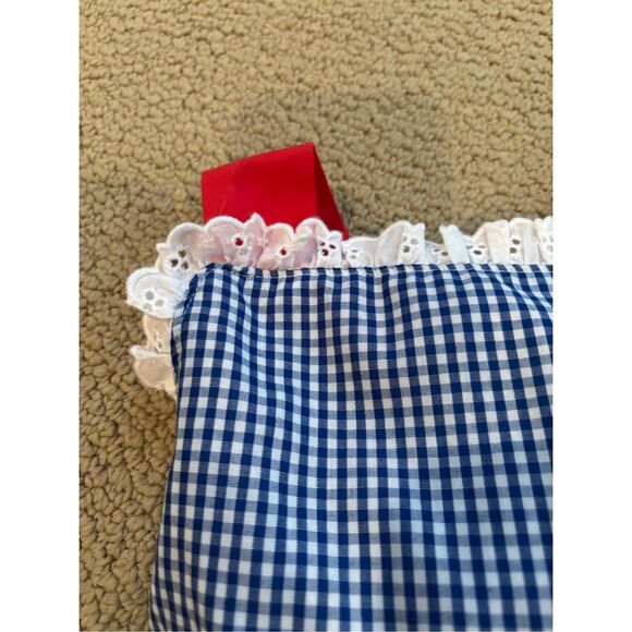 The Beaufort Bonnet Company Sisi Sunsuit - Rockefeller Royal Gingham With Richmo - Picture 3 of 7